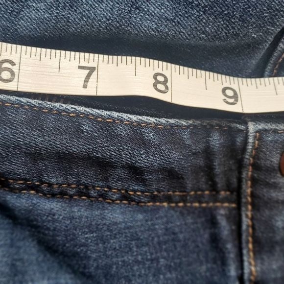 Jag Jeans Alex‎ Boyfriend Sz. 12 Blue Jean Shorts w Pockets - Picture 8 of 11